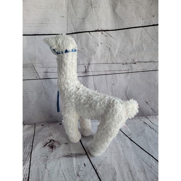 American Girl Chrissa's Pet Llama Starburst With Blue Harness Plush Toy - Picture 5 of 6